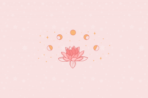 Lotus Flower and Moon Phases | Inspiration - Buddha Quote - The Wanderful Soul