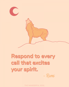 Inspiration Rumi Quote - The Wanderful Soul Blog