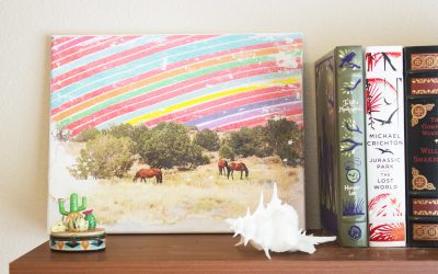 DIY | Distressed Canvas Print