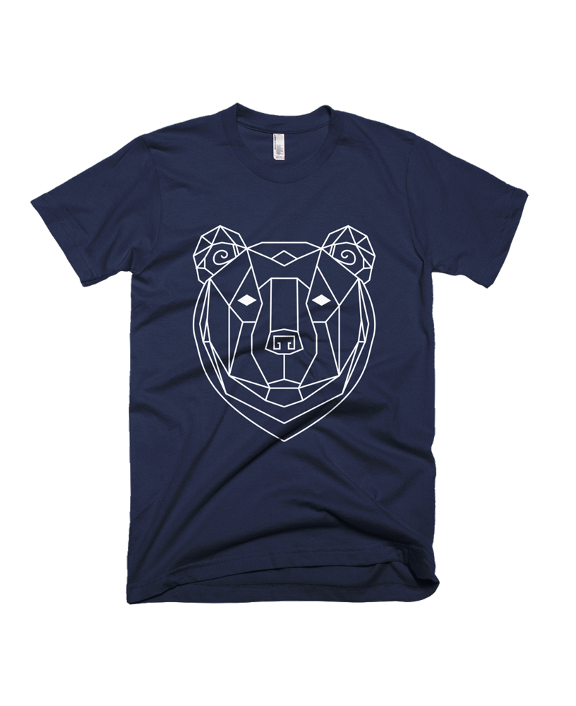 geometric bear totem tee the wanderful soul geometric bear totem tee the wanderful soul