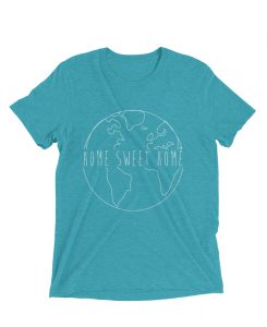 home sweet home globe tee the wanderful soul