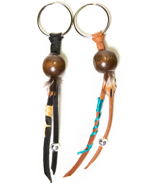 Bohemian drifter leather keychain the wanderful soul Bohemian drifter leather keychain the wanderful soul