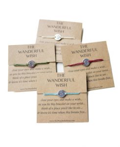 the wanderful wish bracelet - travel wish bracelet the wanderful soul