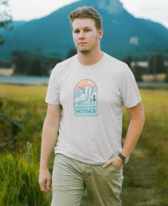 Respect Mother Nature Tee - Outdoor apparel - The Wanderful Soul
