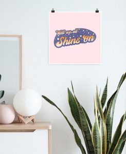 We All Shine On John Lennon Print - The Wanderful Soul