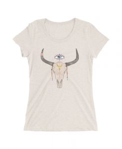 Fortune Cow Skull Tee - The Wanderful Soul