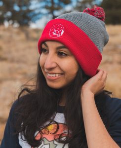 Mountain Pom Beanie - The Wanderful Soul