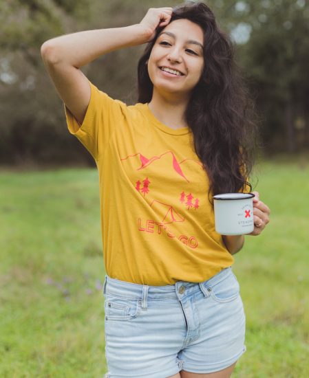 Let’s Go Camping Tee - The Wanderful Soul Outdoor Apparel
