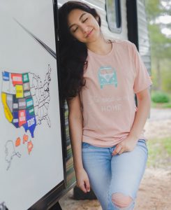 The Road is My Home Tee - The Wanderful Soul Outdoor Apparel