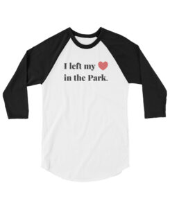 Left My Heart in the National Park Raglan Tee - The Wanderful Soul Outdoor Apparel