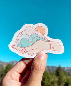 In Our Hands Sticker - The Wanderful Soul