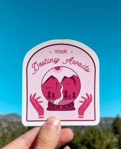Your Destiny Awaits Sticker - The Wanderful Soul