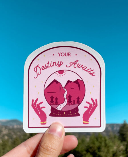 Your Destiny Awaits Sticker - The Wanderful Soul