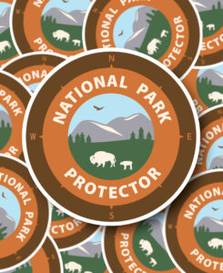National Park Protector Sticker - The Wanderful Soul