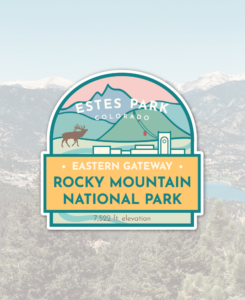 Estes Park Colorado Sticker - The Wanderful Soul