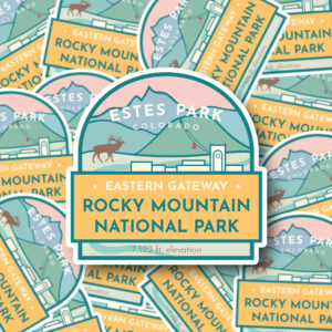 Estes Park Colorado Sticker - The Wanderful Soul